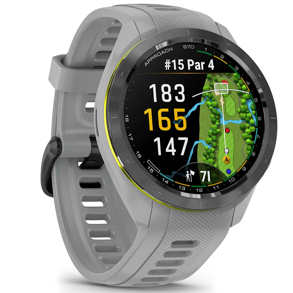 Garmin Approach S70 Golf GPS Smart Watch - Grey