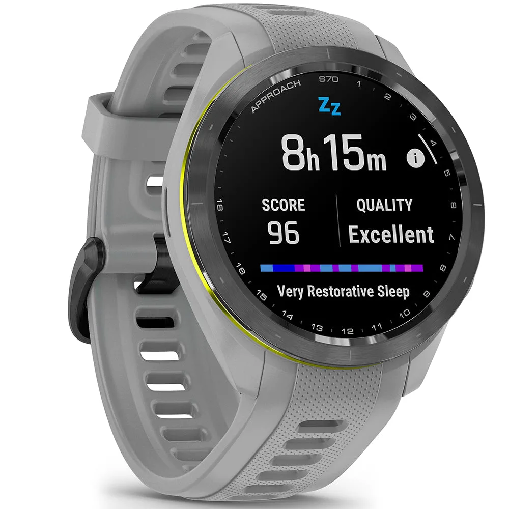 Garmin Approach S70 Golf GPS Smart Watch - Grey