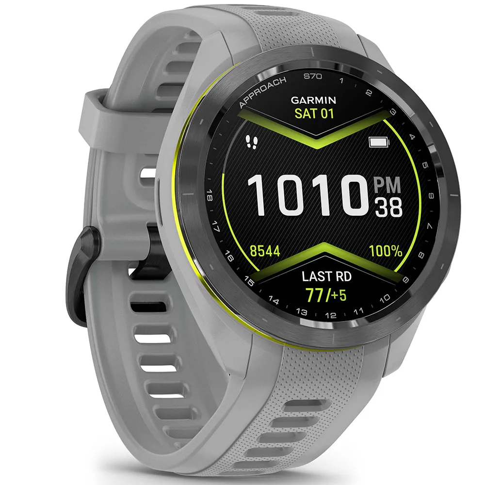 Garmin Approach S70 Golf GPS Smart Watch - Grey