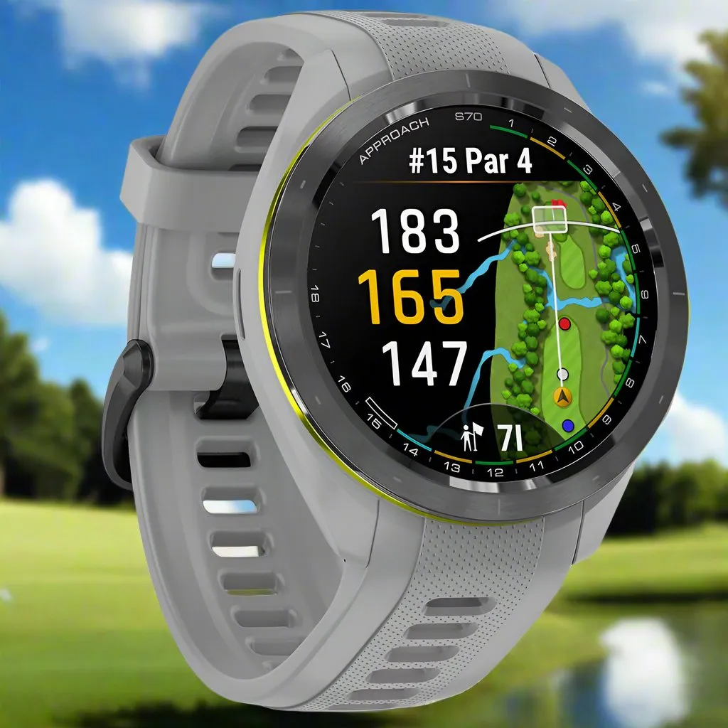 Garmin Approach S70 Golf GPS Smart Watch - Grey