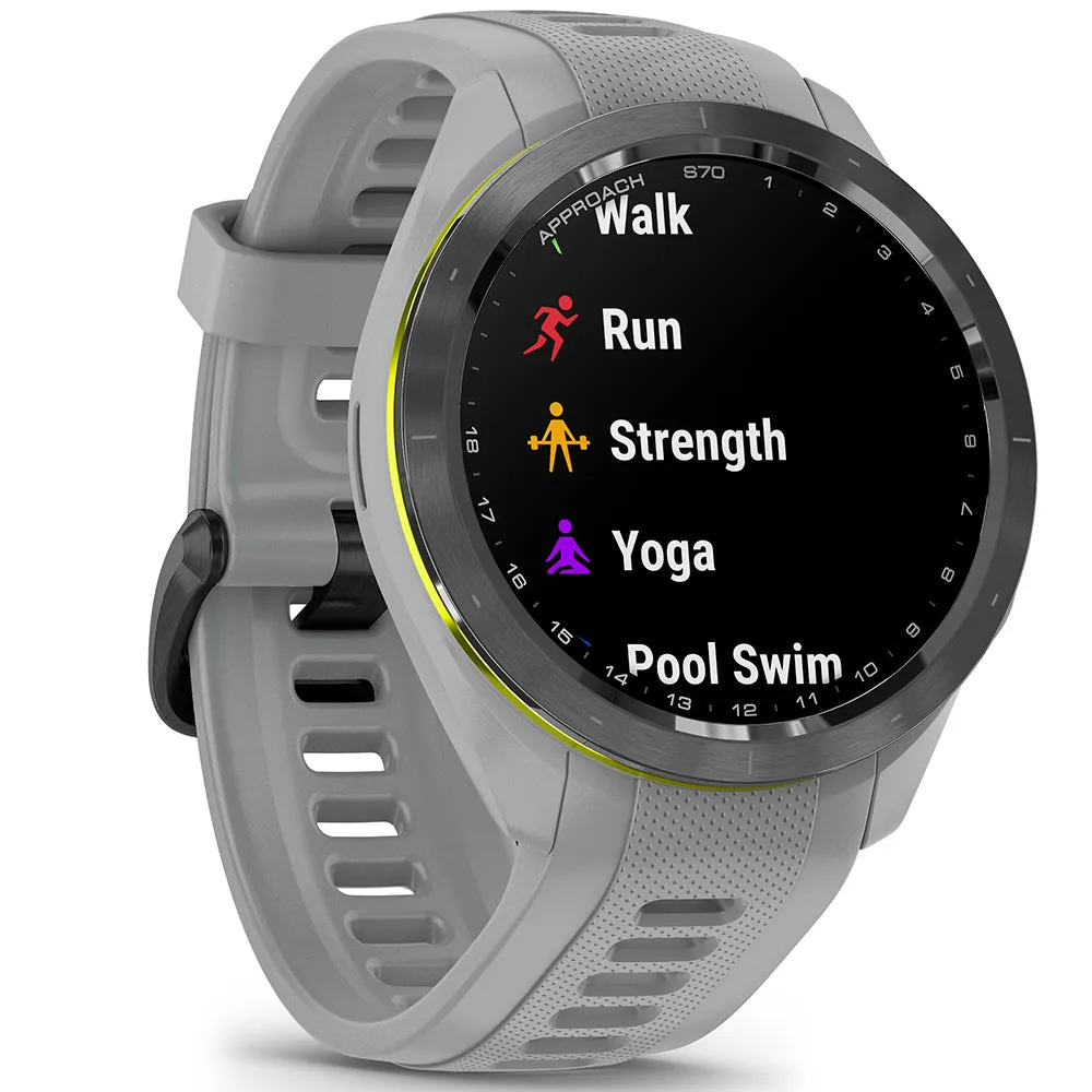 Garmin Approach S70 Golf GPS Smart Watch - Grey