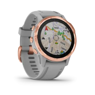 Garmin Fenix 6S Sapphire Rose Gold/Gry Band