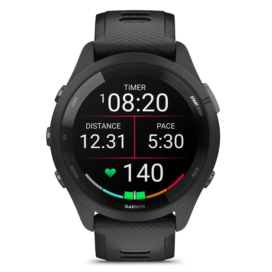 Garmin Forerunner® 265 Music Smartwatch - Black