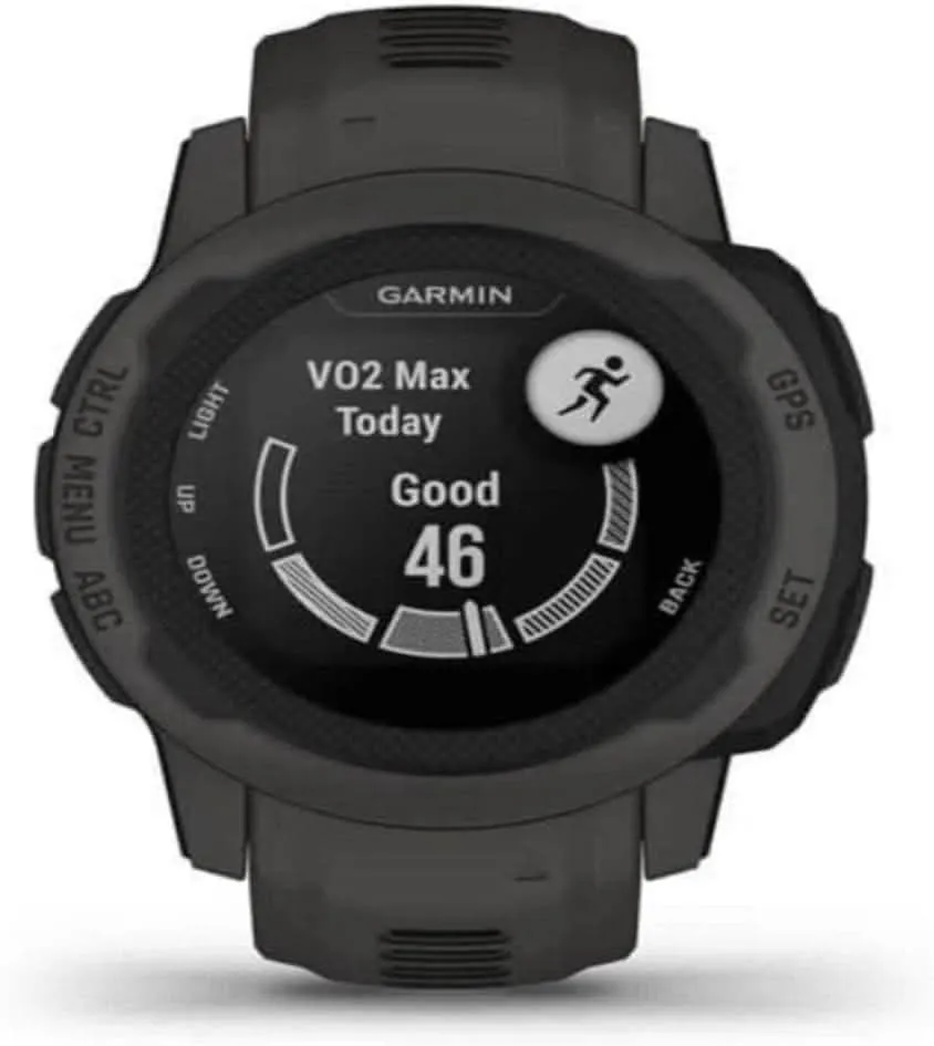 Garmin Instinct 2S Rugged GPS Smartwatch with Sports Apps & Health Monitoring - Graphite