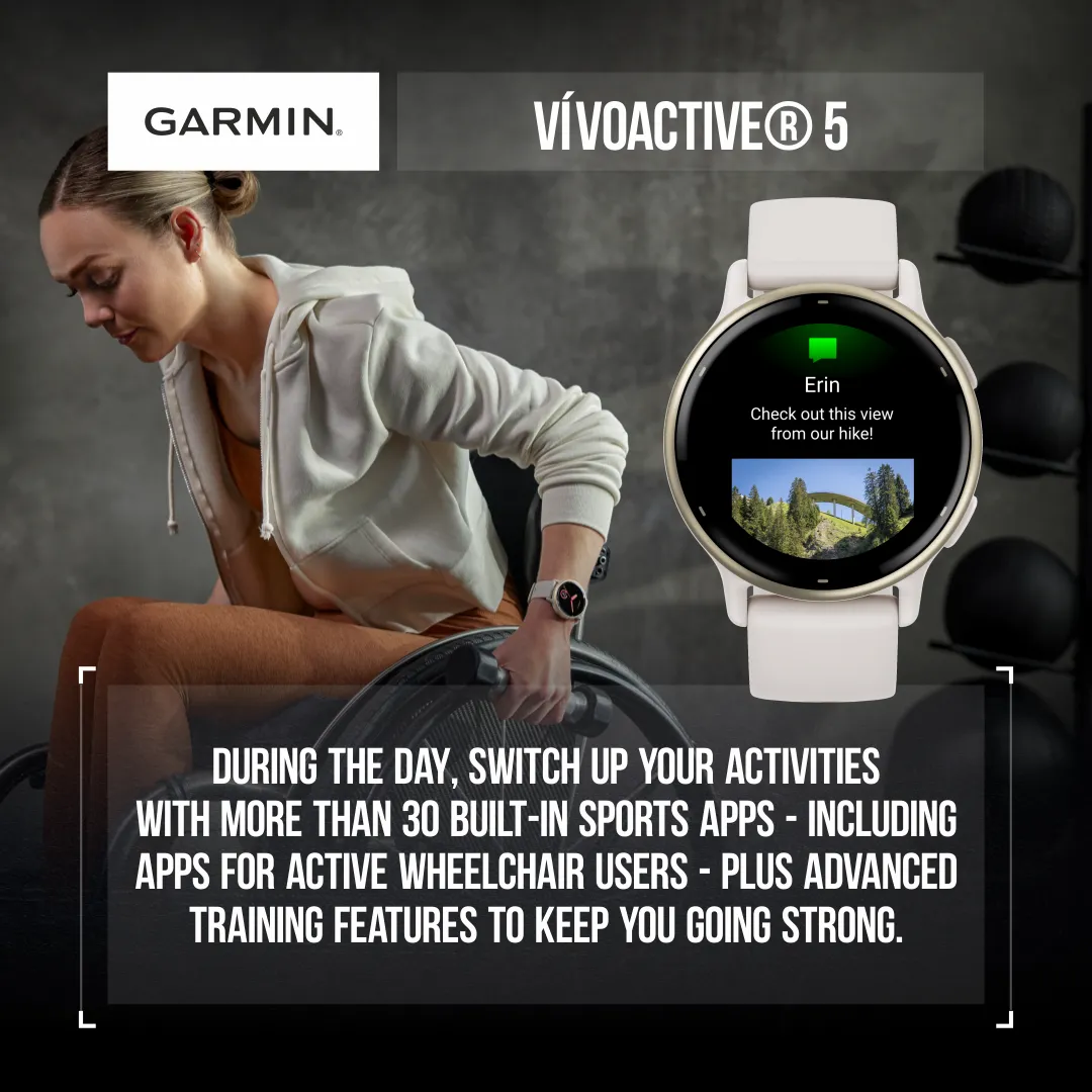 Garmin Vivoactive 5, Health and Fitness GPS Smartwatch