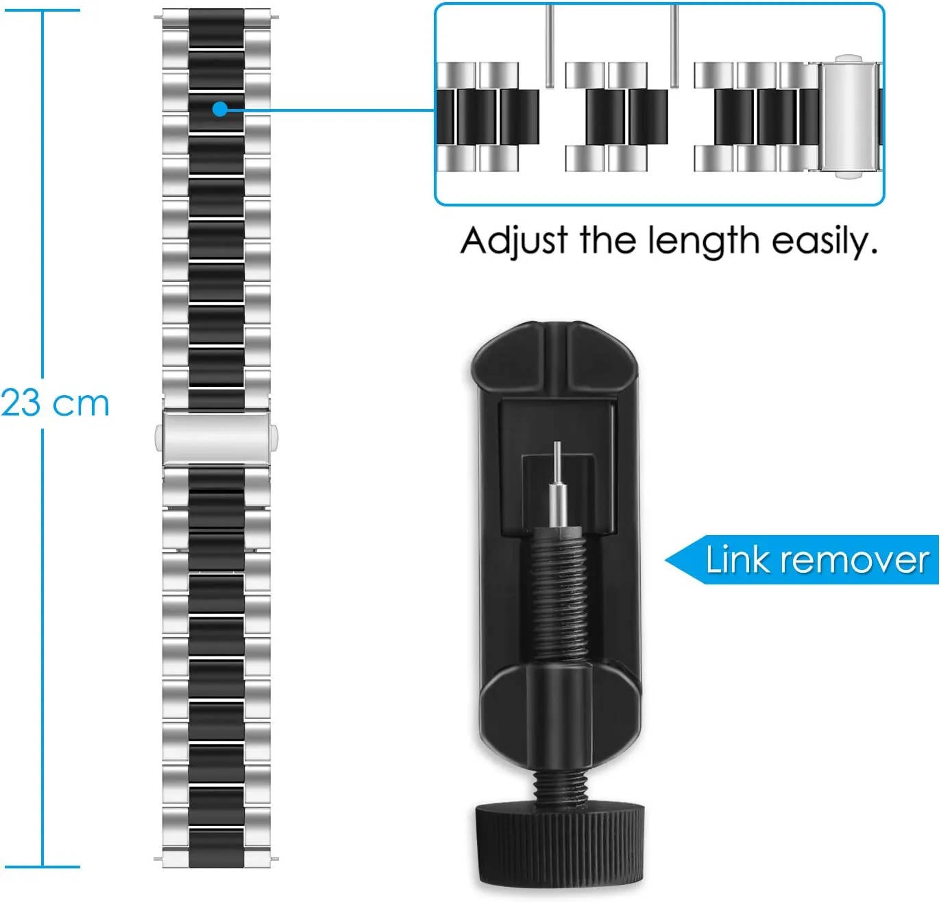 Garmin Vivoactive 5/Vivoactive 3/3 Music/Forerunner 645/245/Venu Sq Watch Band | Fintie