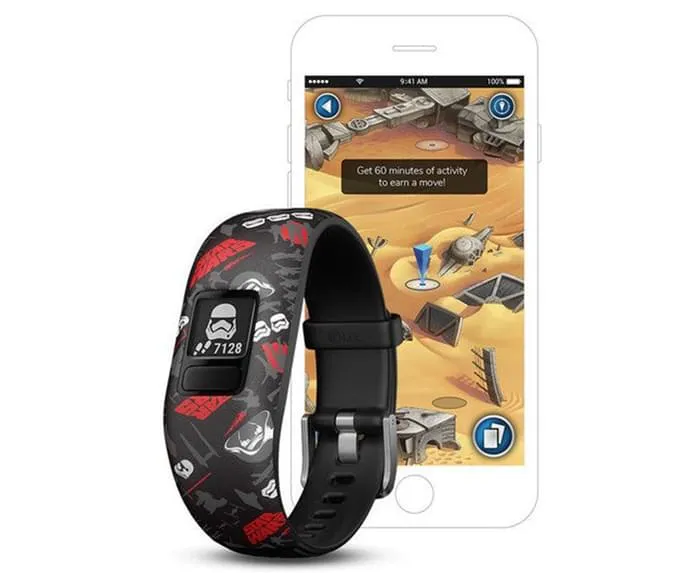 Garmin Vivofit jr. 2 Star Wars First Order Fitness Tracker - Black