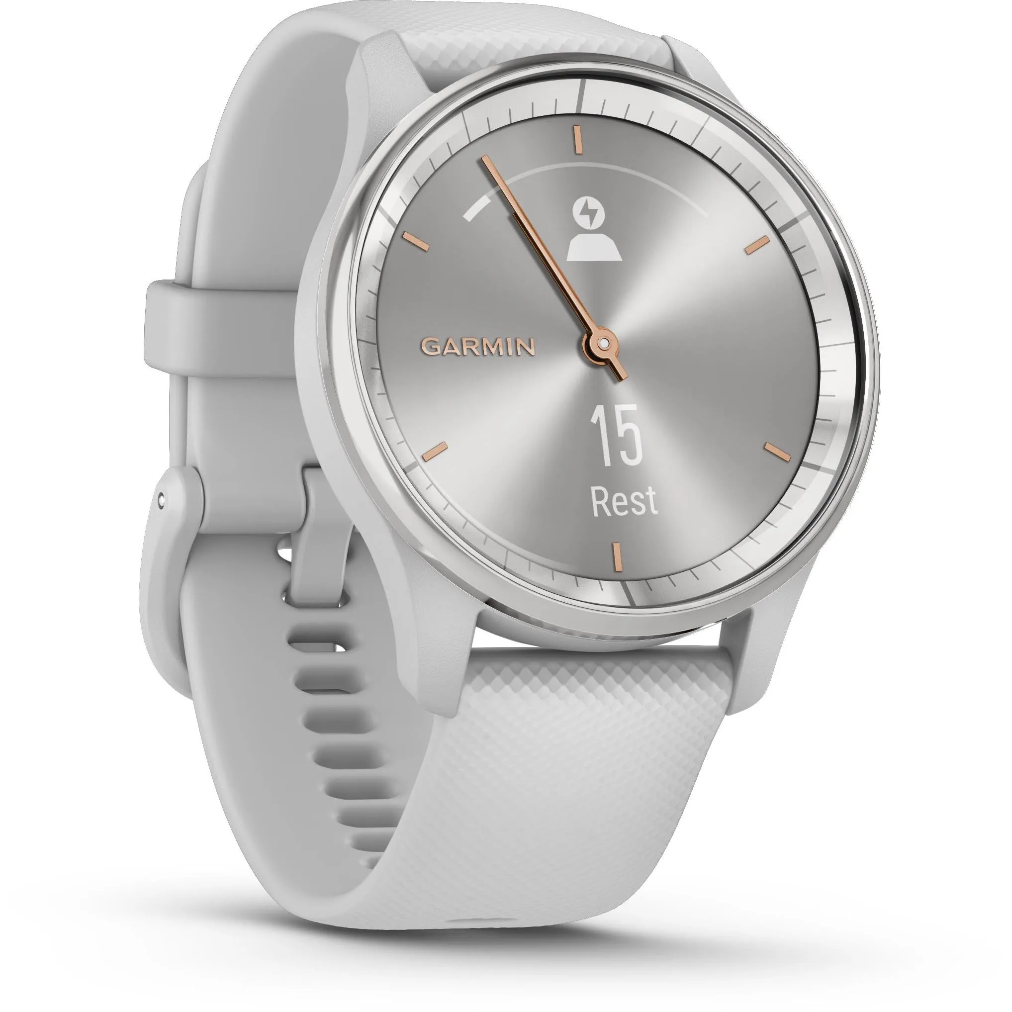 Garmin Vivomove Trend Smart Watch (Silver)