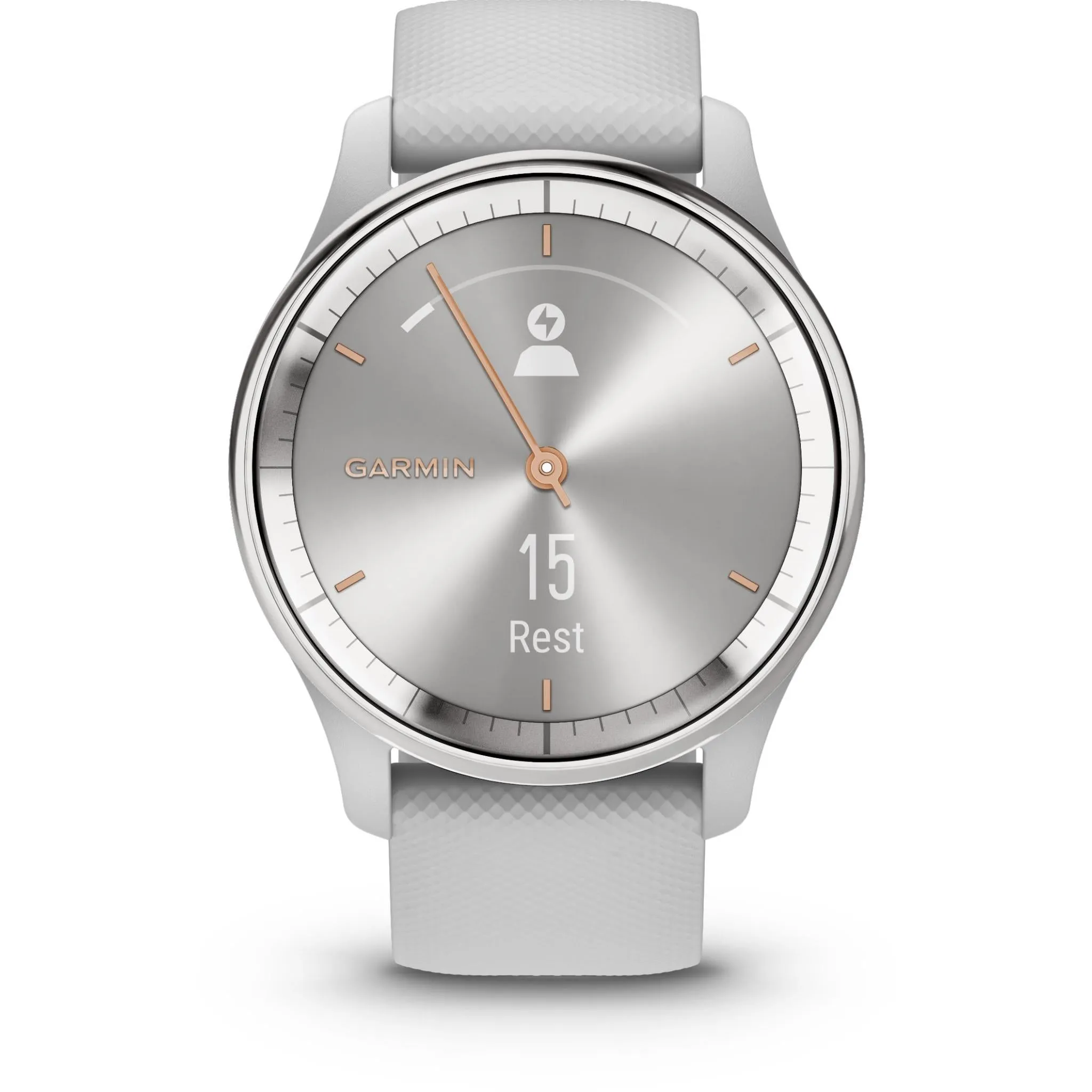 Garmin Vivomove Trend Smart Watch (Silver)