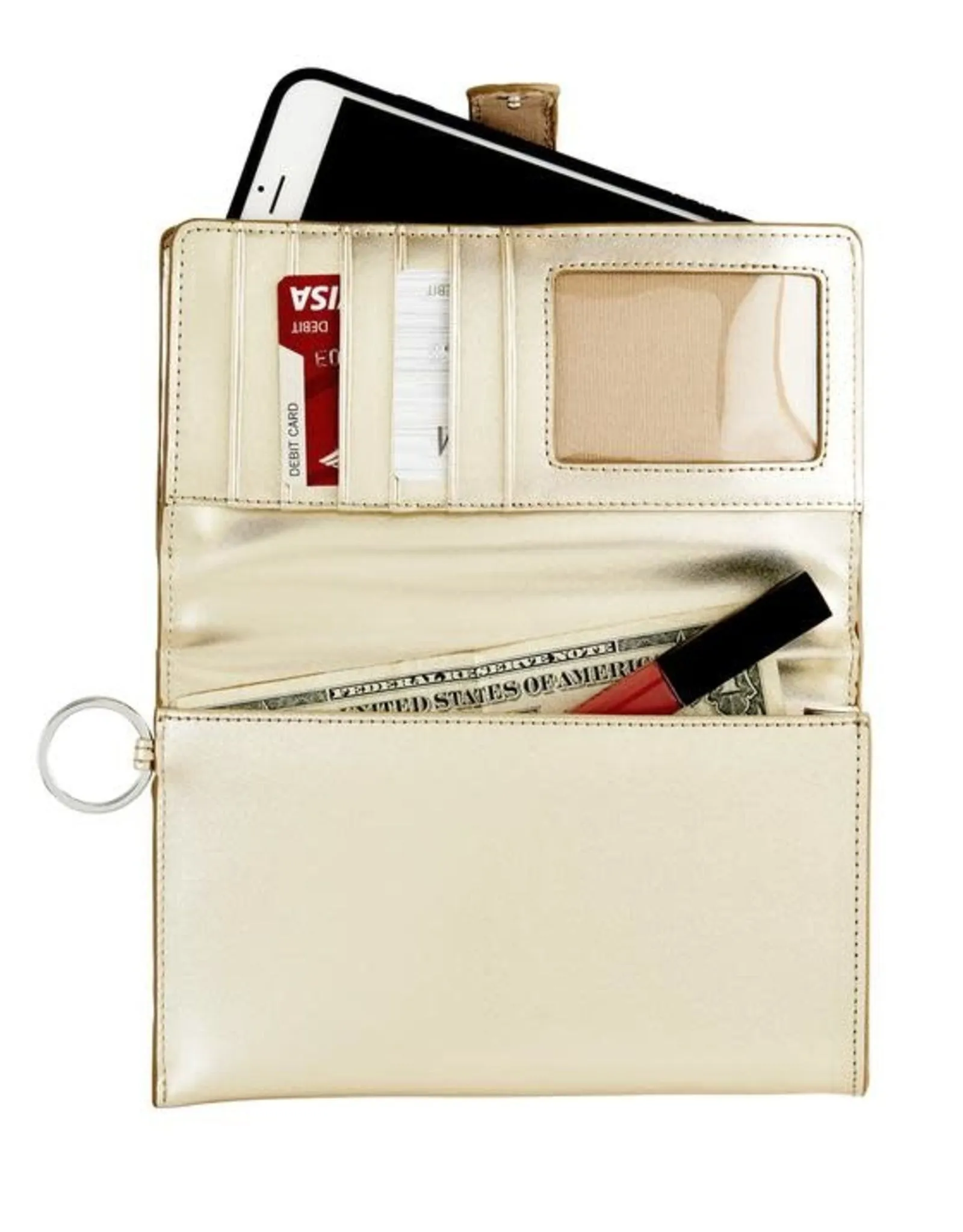 Gold Rush Organizer Wallet-ORG-GR