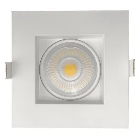 Goodlite Saturn G-97425 4” 20W LED Regress Square Spotlight Gimbal Selectable CCT