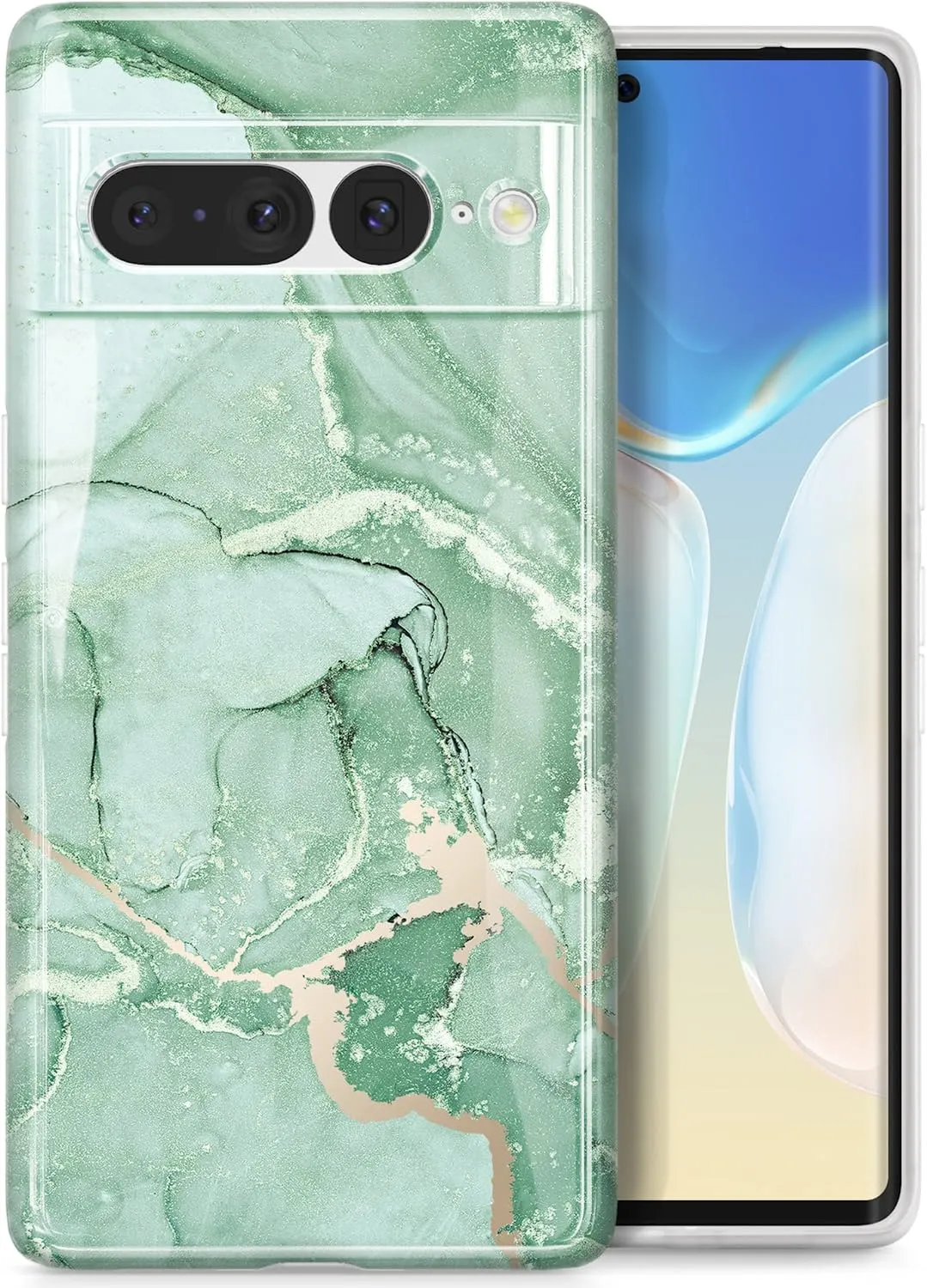 Google Pixel 7 Pro Case Marble Case for Girls