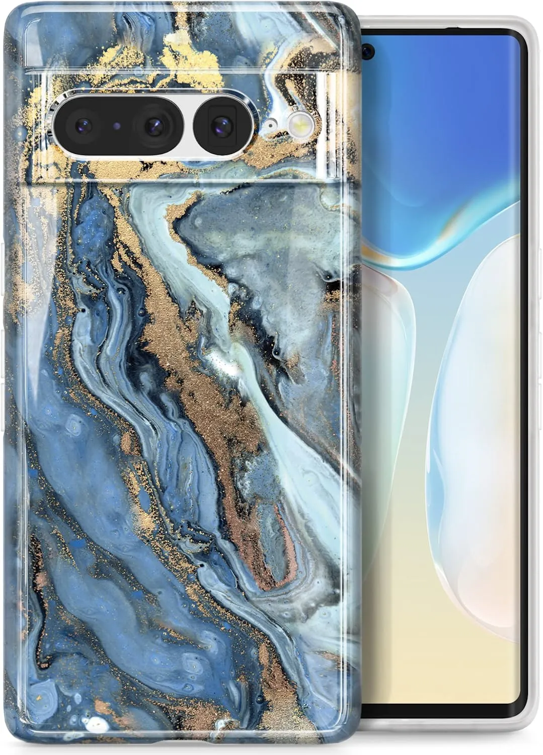 Google Pixel 7 Pro Case Marble Case for Girls