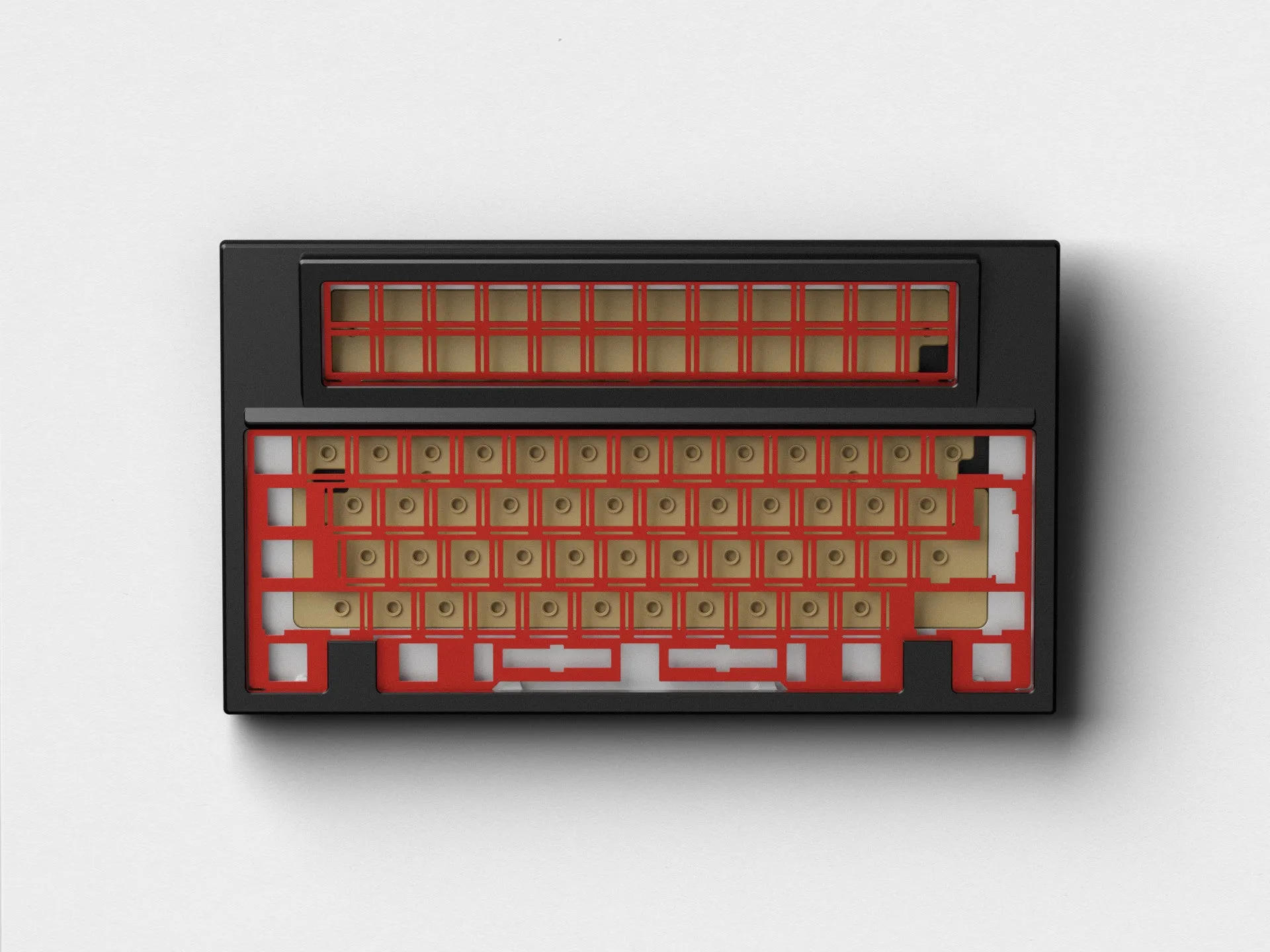 [Group Buy] Flatbrains PlaketXL 60% With Double F-Row Mechanical Keyboard Kit