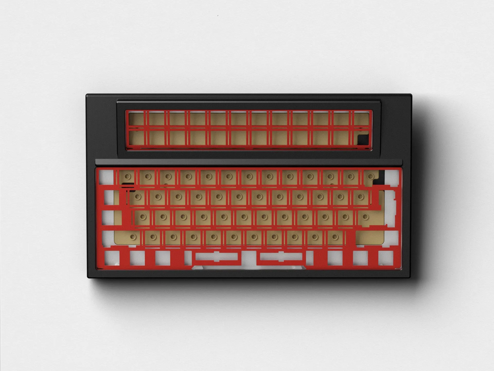 [Group Buy] Flatbrains PlaketXL 60% With Double F-Row Mechanical Keyboard Kit