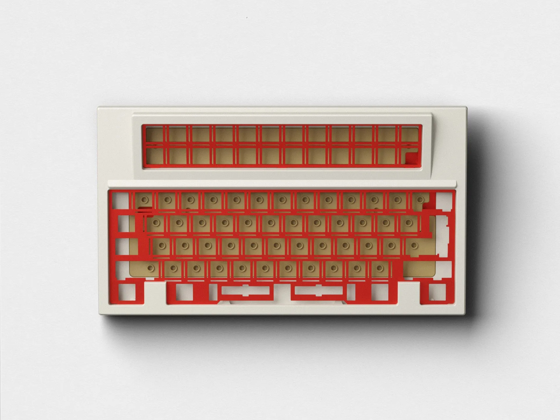 [Group Buy] Flatbrains PlaketXL 60% With Double F-Row Mechanical Keyboard Kit