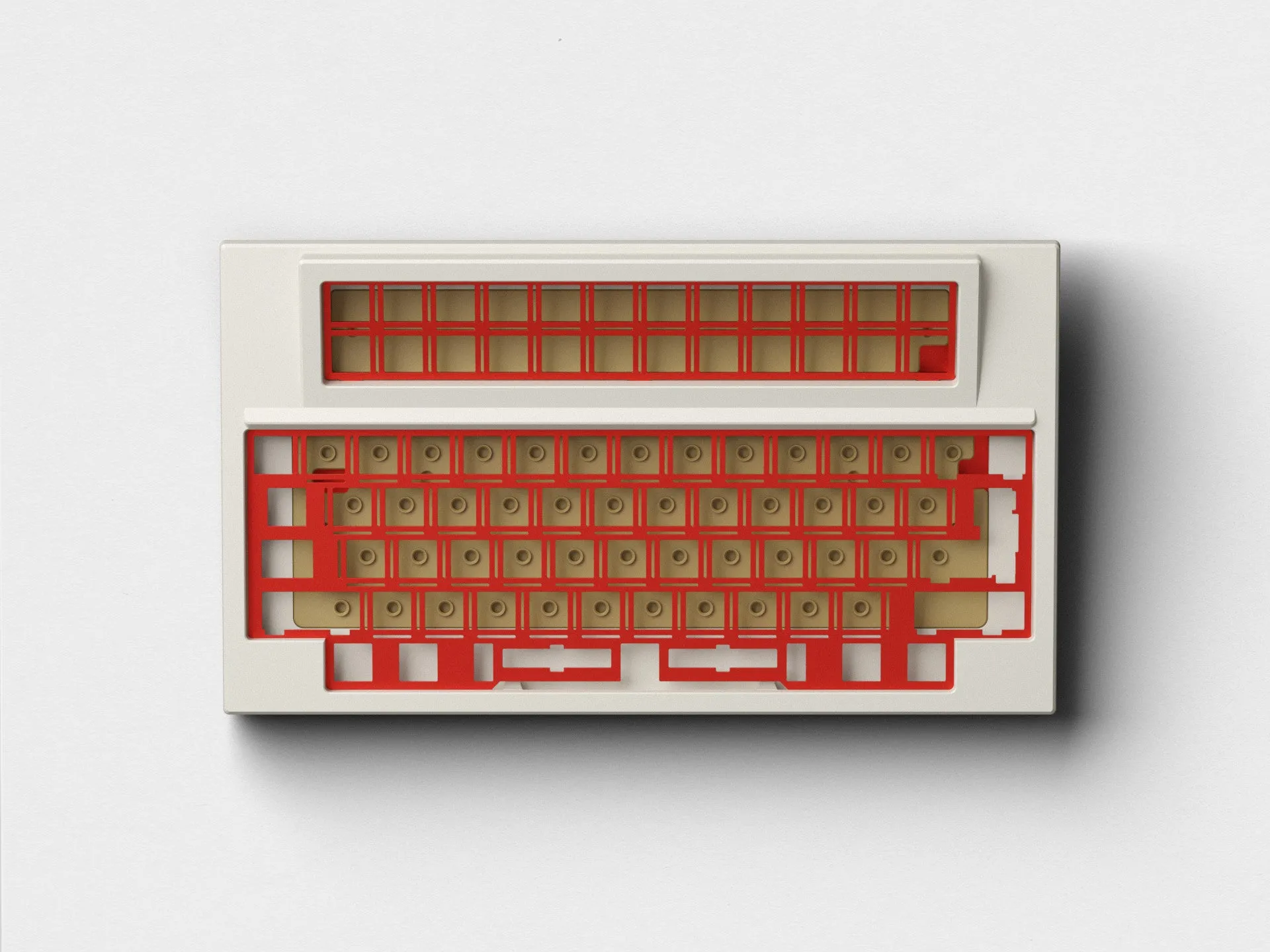 [Group Buy] Flatbrains PlaketXL 60% With Double F-Row Mechanical Keyboard Kit