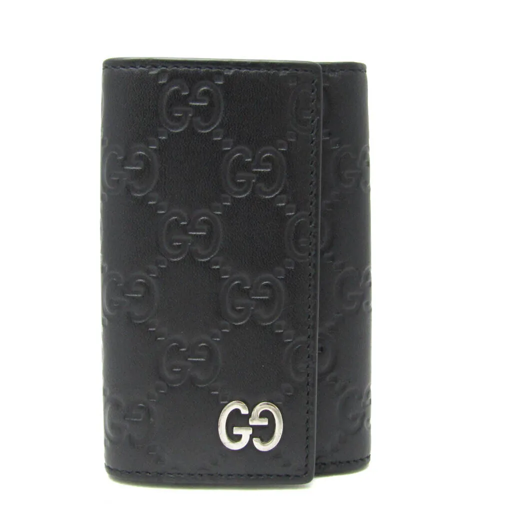 Gucci Guccissima Women Men Leather Key