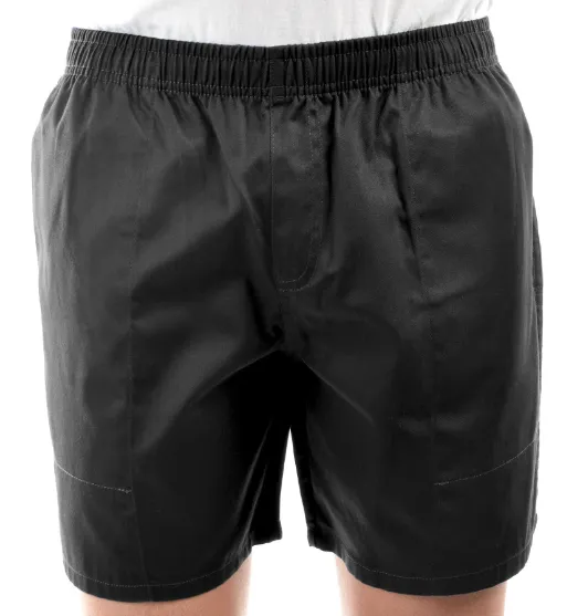 HCP1304103 Hard Slog Men's Drill Shorts Black