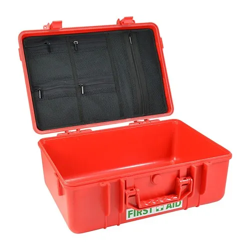 Heavy Duty W/Proof Case Large Red - Empty