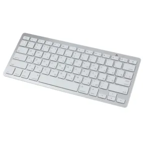 High Quality Slim Mini White Bluetooth Wireless Russian Keyboard For MAC Window keyboard with Russian letters