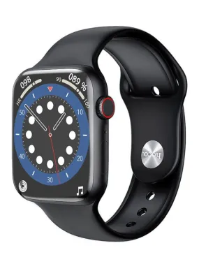 Hoco Y5 PRO Smart Watch With Full Display, Smart Split Screen & Long Battery Life, Support Calling, Full Screen, Heart Rate, Step Count, Sleep Alert (Black)