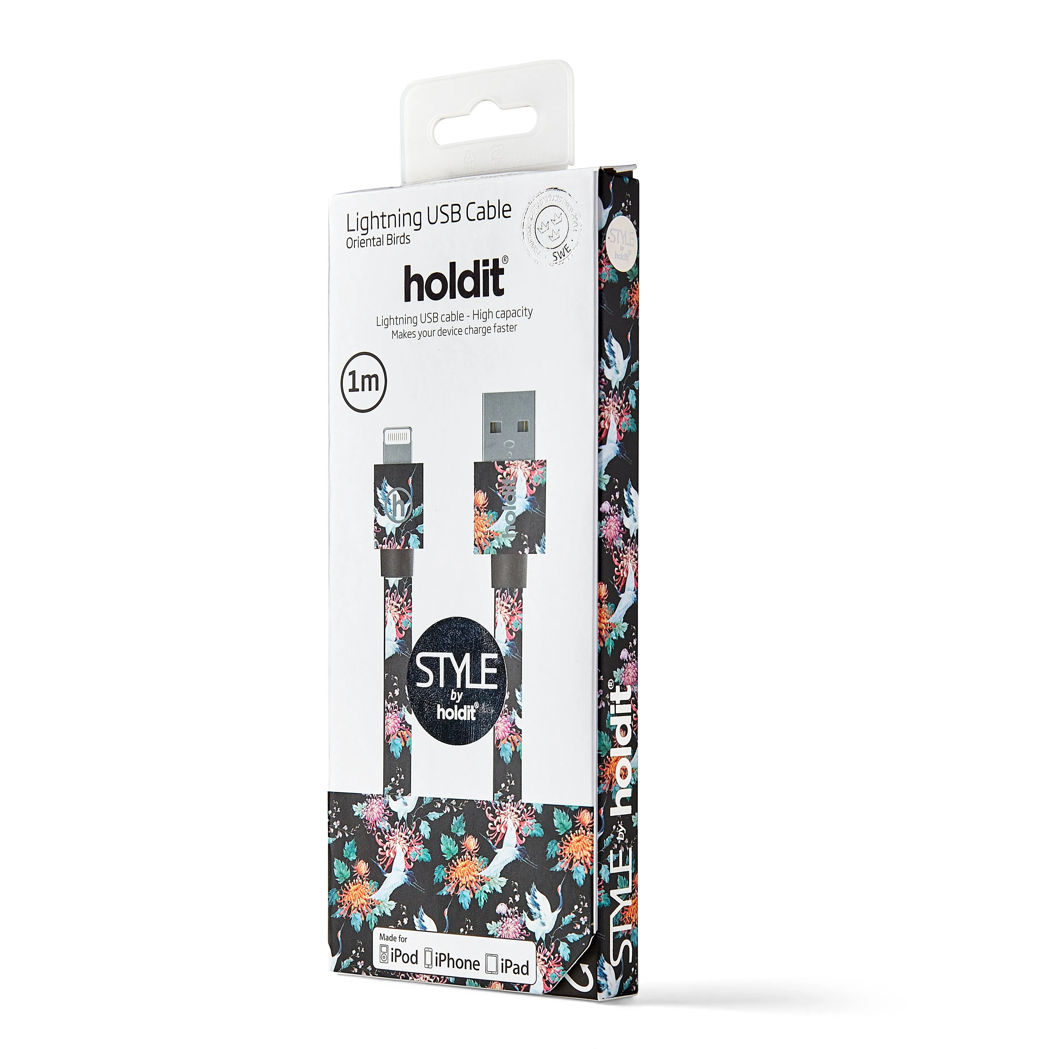 Holdit Style - Barcelona MFi Lightning to USB Cables 2M