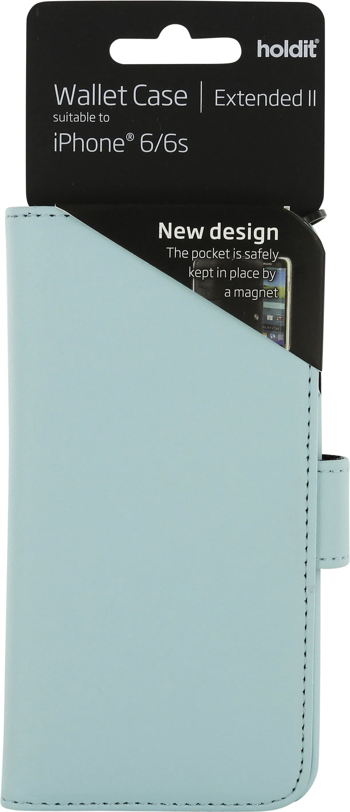 Holdit Wallet Case Extended II for iPhone 6 / 6S - Pastel Series (6 Card Pockets)