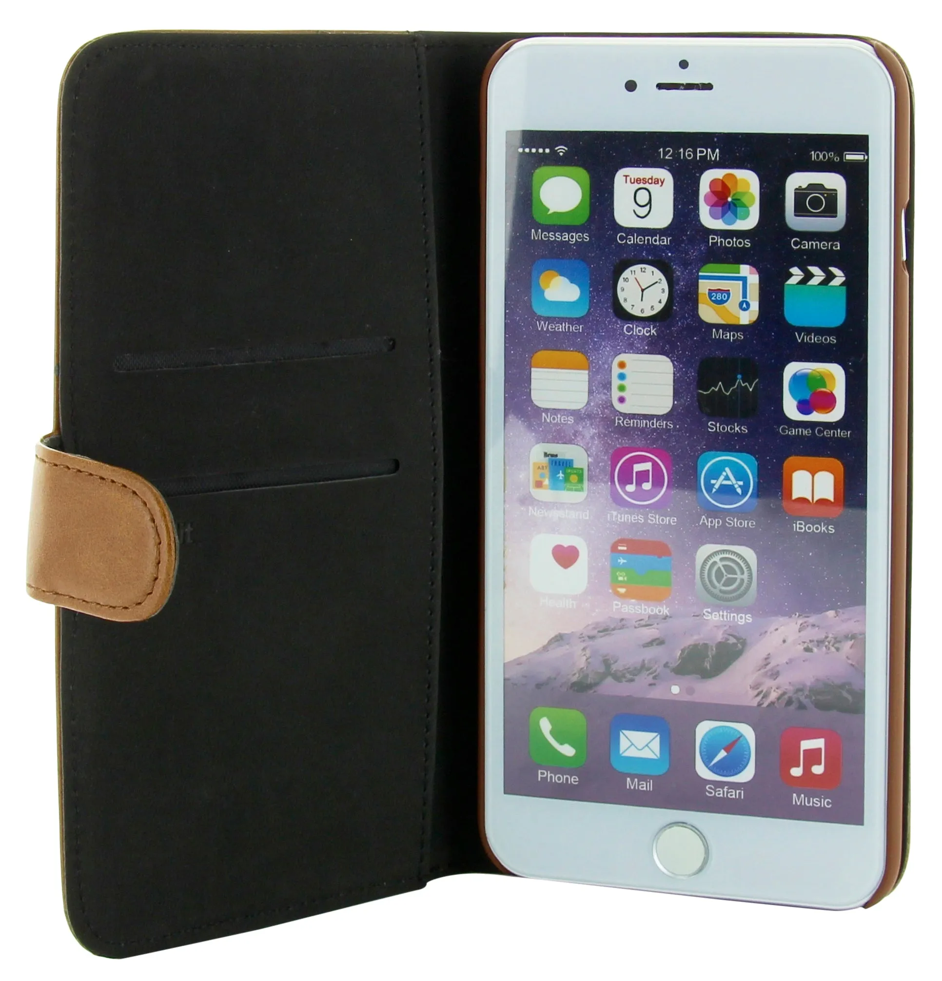 Holdit Wallet Case Standard for iPhone 6/6S Plus (2 Card Pockets)