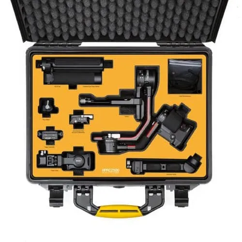 HPRC 2500 Hard Resin Case For DJI Ronin S2  (Black)