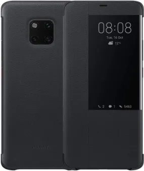 Huawei Mate 20 Pro Genuine Smart View Flip Cover - Black