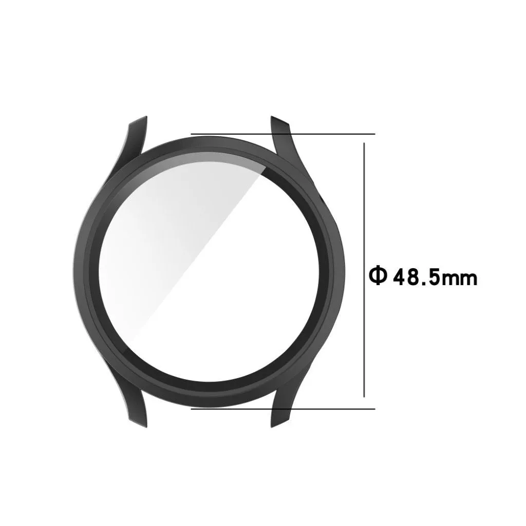 Huawei Watch 3 TPU cover   tempered glass - Red