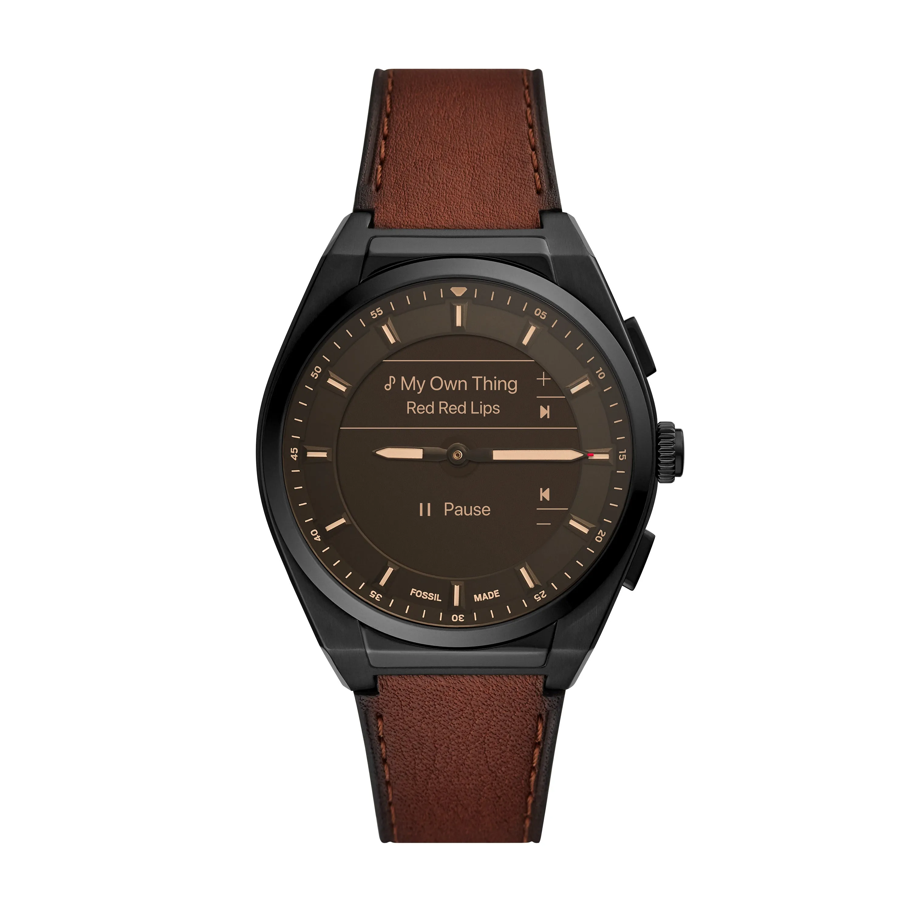 Hybrid Smartwatch HR Everett Brown Leather