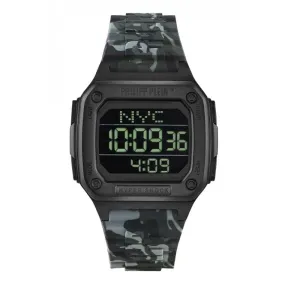 Hyper $Hock Steel Black Unisex Watch PWHAA1822