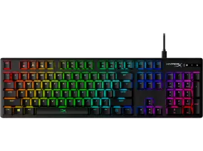 HyperX Alloy Origins Mechanical Gaming Keyboard (HyperX Aqua Switch) - 4P5N9AA#ABA