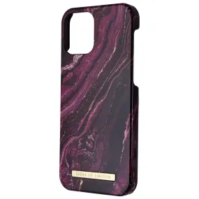 iDeal of Sweden Hard Case for Apple iPhone 12 and 12 Pro - Golden Plum Purple