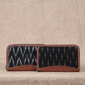 Ikat African Wave & Ikat GreRe - Chain Wallet Combo