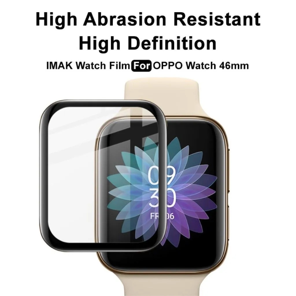 IMAK Oppo Watch (46mm) organic glass screen protector