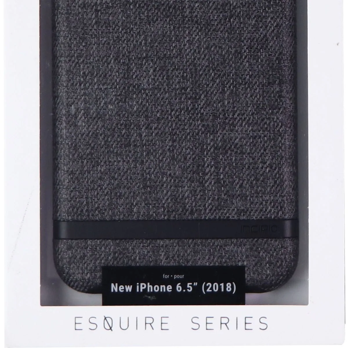 Incipio Esquire Series Hybrid Case for Apple iPhone Xs Max - Gray/Black