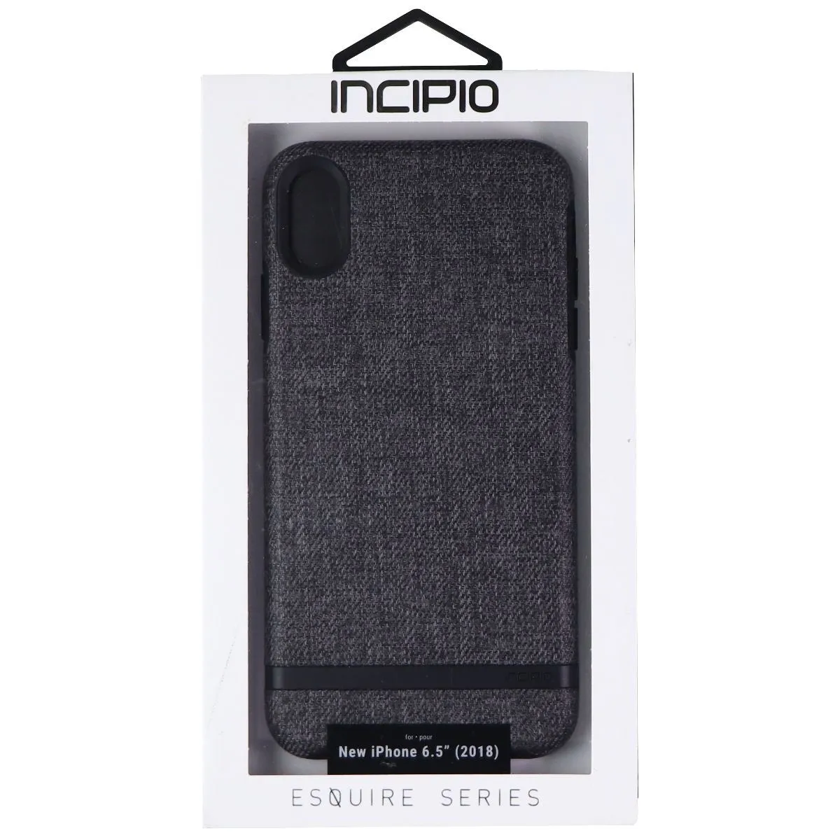 Incipio Esquire Series Hybrid Case for Apple iPhone Xs Max - Gray/Black