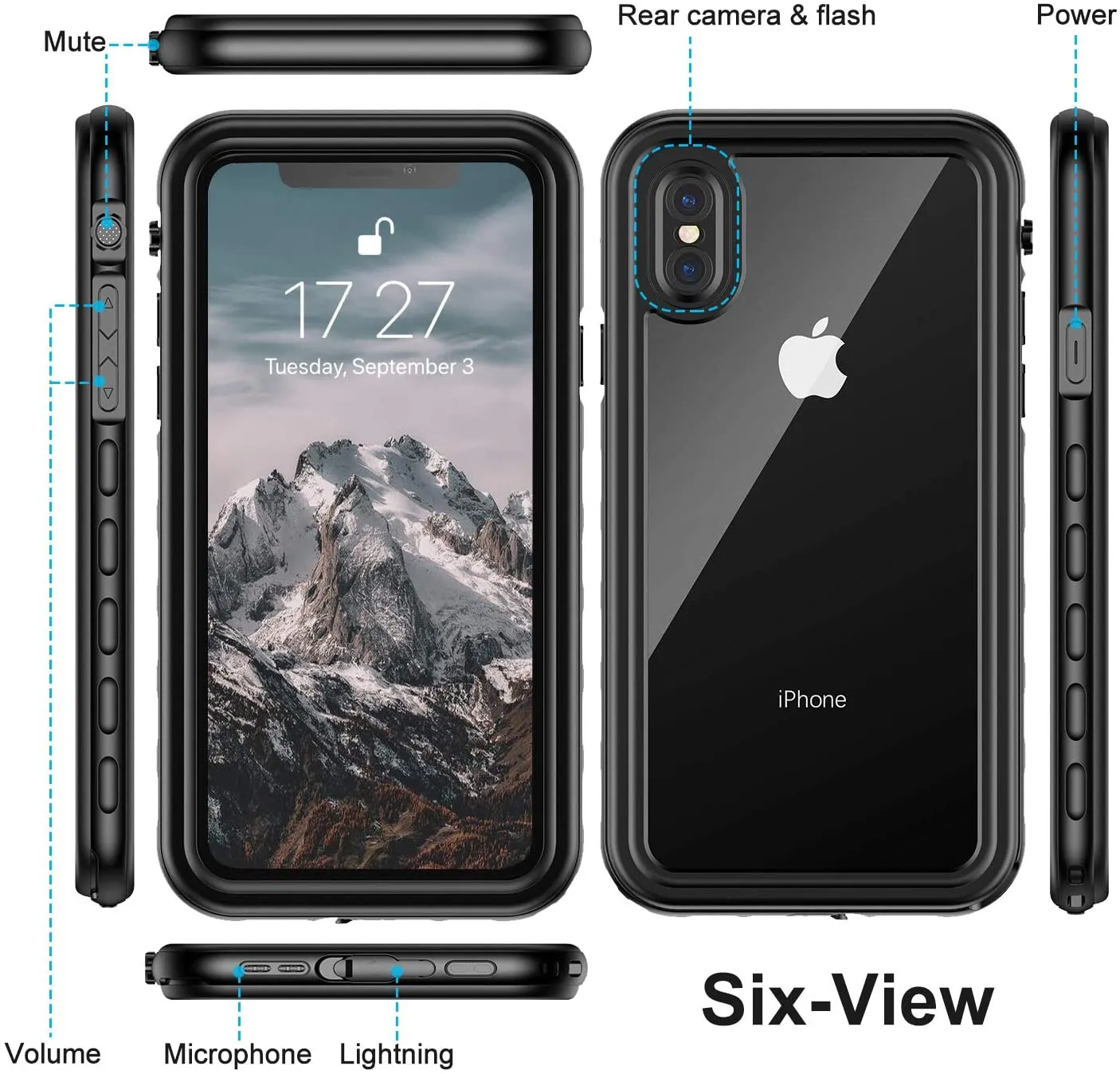 iPhone X Waterproof Case | Waterproof iPhone XS Case