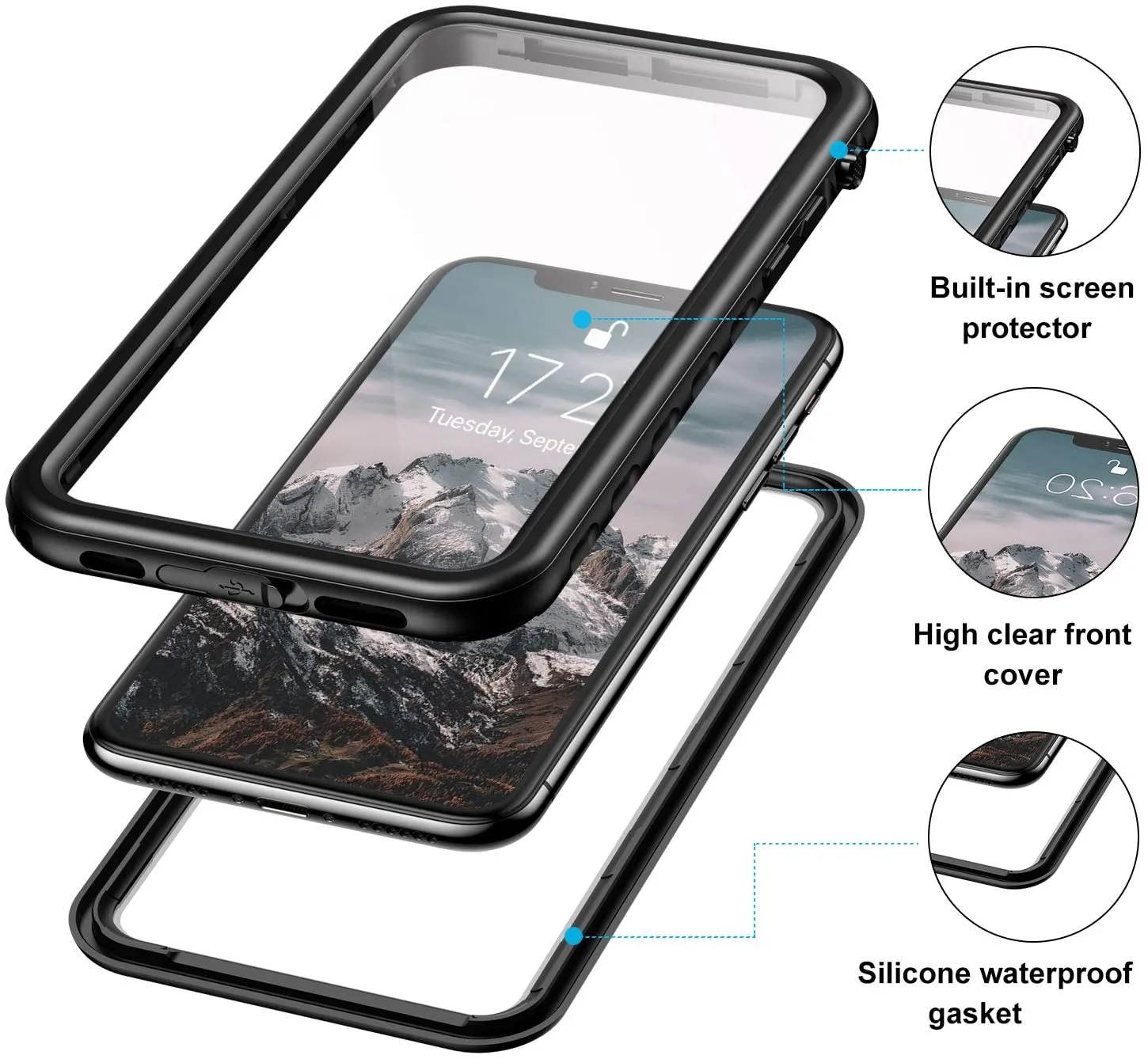 iPhone X Waterproof Case | Waterproof iPhone XS Case