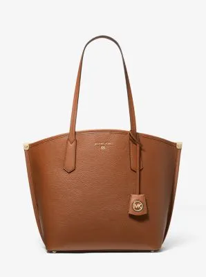 Jane Large Pebbled Leather Tote Bag