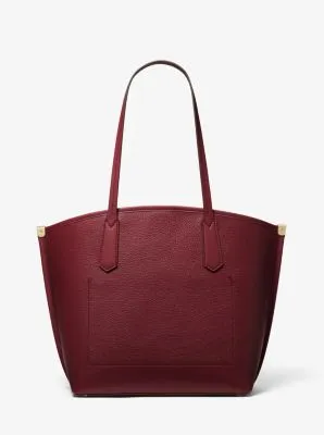 Jane Large Pebbled Leather Tote Bag