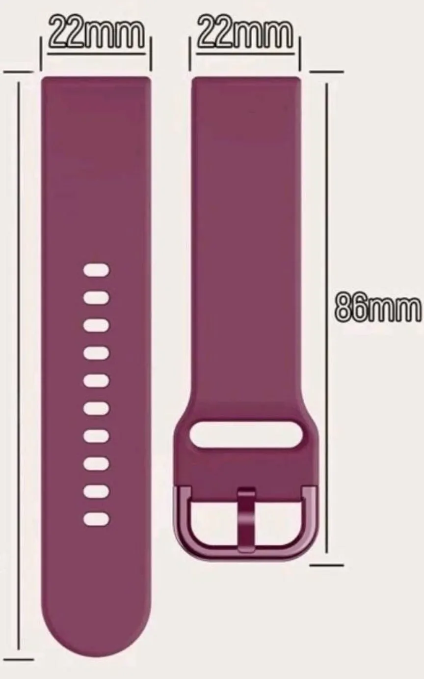 Jewellery - Watch Strap - silicone purple