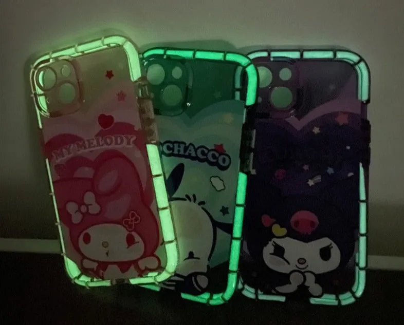 Kawaii Glowy iPhone Case