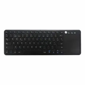 Keyboard with Touchpad CoolBox COO-TEW01-BK Black Spanish Qwerty