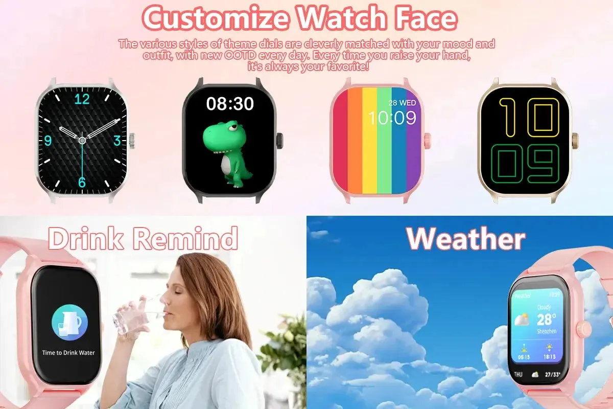 LAXASFIT 2.01“ Bluetooth Call Smart Watch Support 100  Sports IP68 Waterproof 2024 New Man Woman Message Reminder Smart Watch