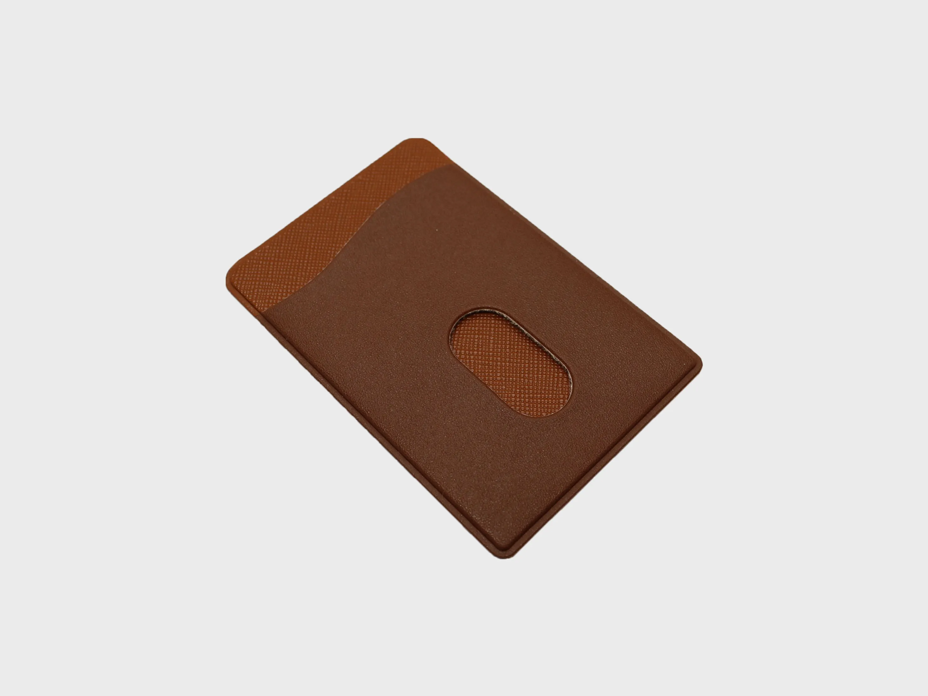 Leather iPhone Stick-On Wallet