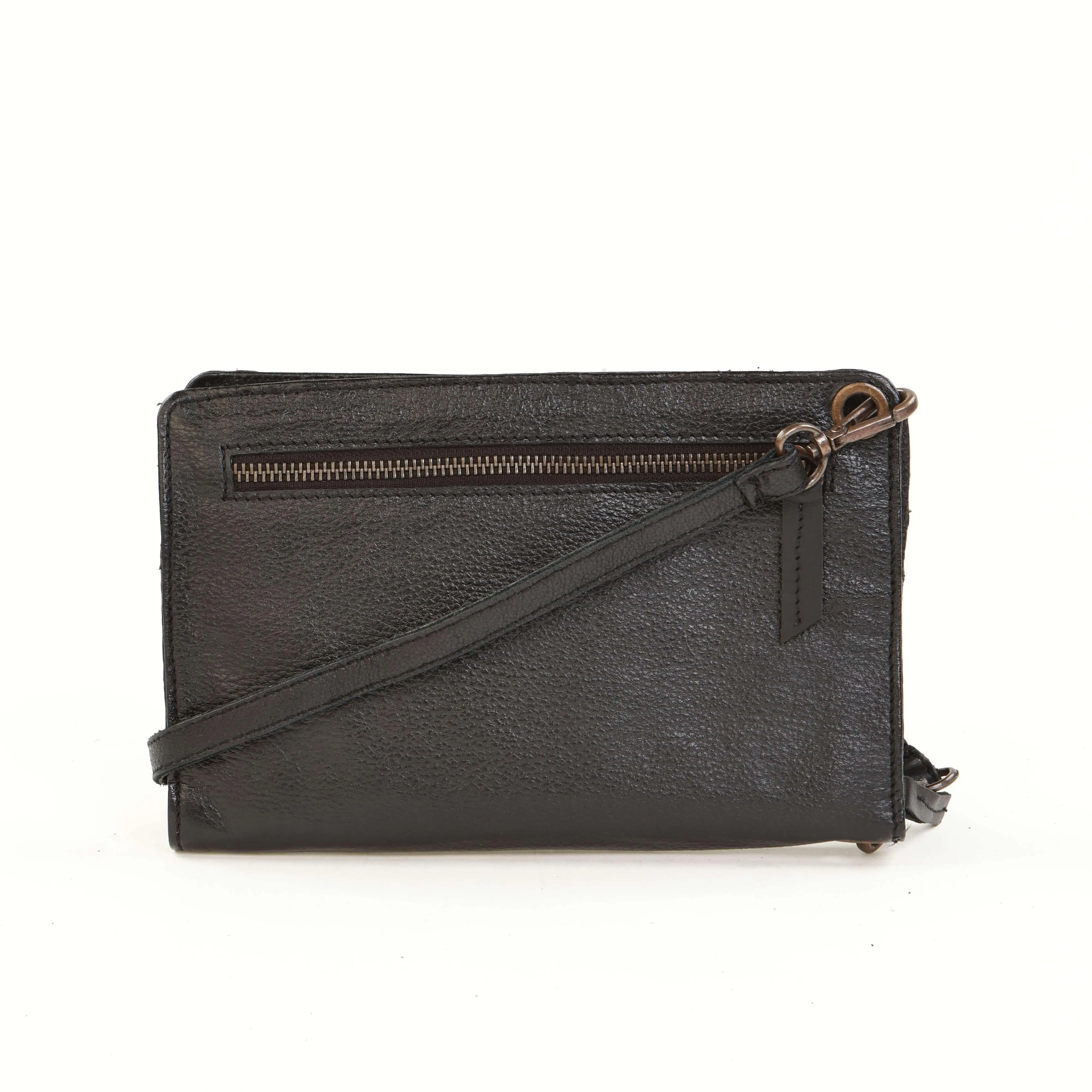 Leather Up Crossbody Wallet